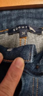 Jean bleu barney Sœur – Image 4