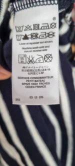 Marinière marine Petit Bateau – Image 5