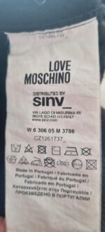 Sweat noir Love Moschino – Image 5