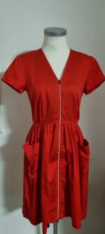 Robe rouge Tara Jarmon – Image 2