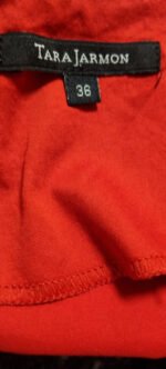 Robe rouge Tara Jarmon – Image 5