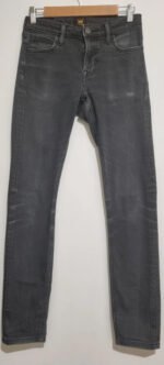 Jean noir malone délavé Lee