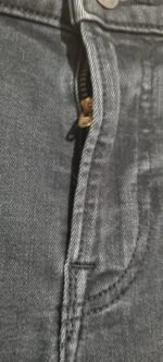 Jean noir malone délavé Lee – Image 2