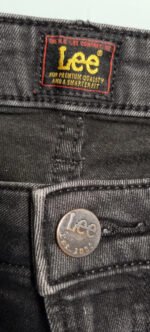 Jean noir malone délavé Lee – Image 4