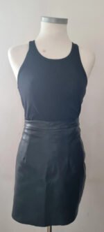 Jupe en cuir American Apparel – Image 3