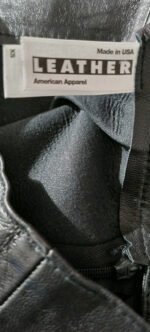 Jupe en cuir American Apparel – Image 5