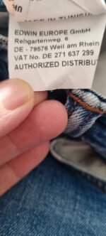 Jean bleu Edwin ed85 slim tapered – Image 5