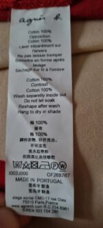 Jupe rouge Agnès b. – Image 5