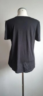 Tee-shirt noir Claudie Pierlot – Image 3