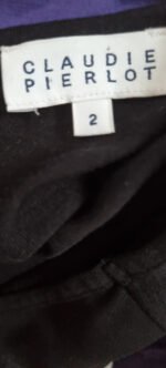 Tee-shirt noir Claudie Pierlot – Image 4