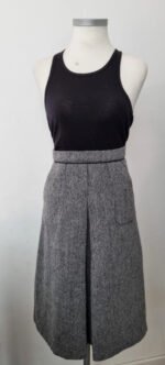 Jupe grise Aridza Bross – Image 2