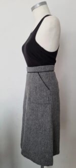 Jupe grise Aridza Bross – Image 3