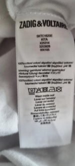 Tee-shirt blanc Zadig & Voltaire – Image 4