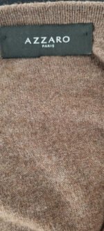 Gilet marron Azzaro Paris – Image 4