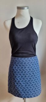 Jupe bleue Sézane pour la Redoute