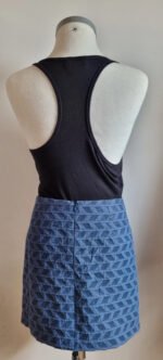 Jupe bleue Sézane pour la Redoute – Image 2