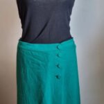 Jupe verte Sézane
