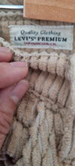 Pantalon beige Levi's ribcage Straight ankle – Image 4