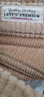 Pantalon beige Levi's ribcage Straight ankle – Image 5