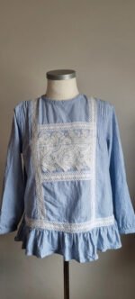 Blouse bleue Berenice – Image 2