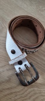 Ceinture blanche Japan rags