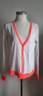 Cardigan/gilet blanc Bonpoint