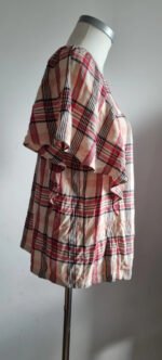 Blouse beige Anthropologie – Image 3