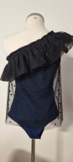 Top Asymétrique Plumetis Maje