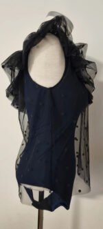 Top Asymétrique Plumetis Maje – Image 3