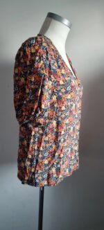 Blouse à fleur Sézane – Image 3