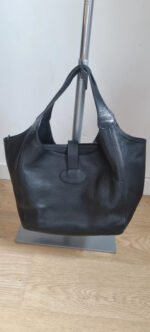 Sac noir en cuir Renouard – Image 3