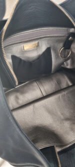 Sac noir en cuir Renouard – Image 4