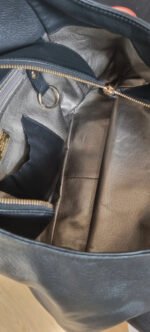 Sac noir en cuir Renouard – Image 5