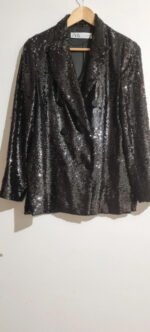 Blazer à sequin Zara – Image 2