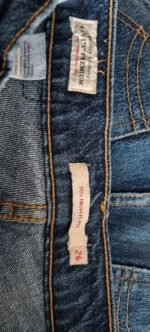Jean bleu Levi's 70's high flare – Image 4