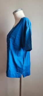 Tee-shirt bleu Cop Copine – Image 3