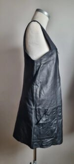 Robe en cuir noir Ba&sh – Image 3