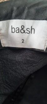 Robe en cuir noir Ba&sh – Image 5