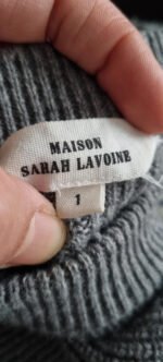 Pull gris Maison Sarah Lavoine – Image 4