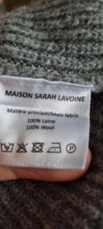 Pull gris Maison Sarah Lavoine – Image 5