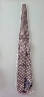 Cravate grise Balenciaga