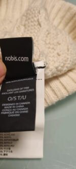 Bonnet crème Nobis – Image 5