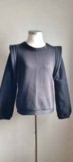 Sweat-shirt noir Rosaé