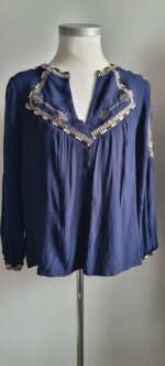 Blouse marine Ba&sh – Image 2