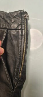 Short en cuir Sézane – Image 3