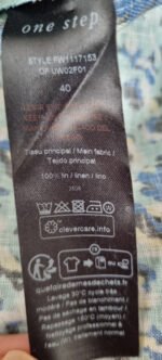 Blouse bleu One Step – Image 6