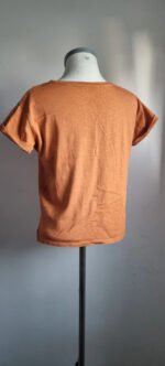 Tee-shirt orange Sessun – Image 4