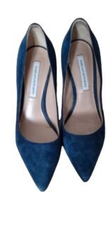 Escarpin bleu Diane von Furstenberg