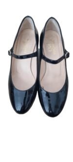 Escarpin vernie noire Manfield