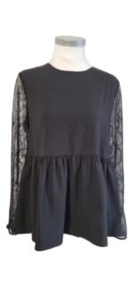 Blouse noire Balzac paris